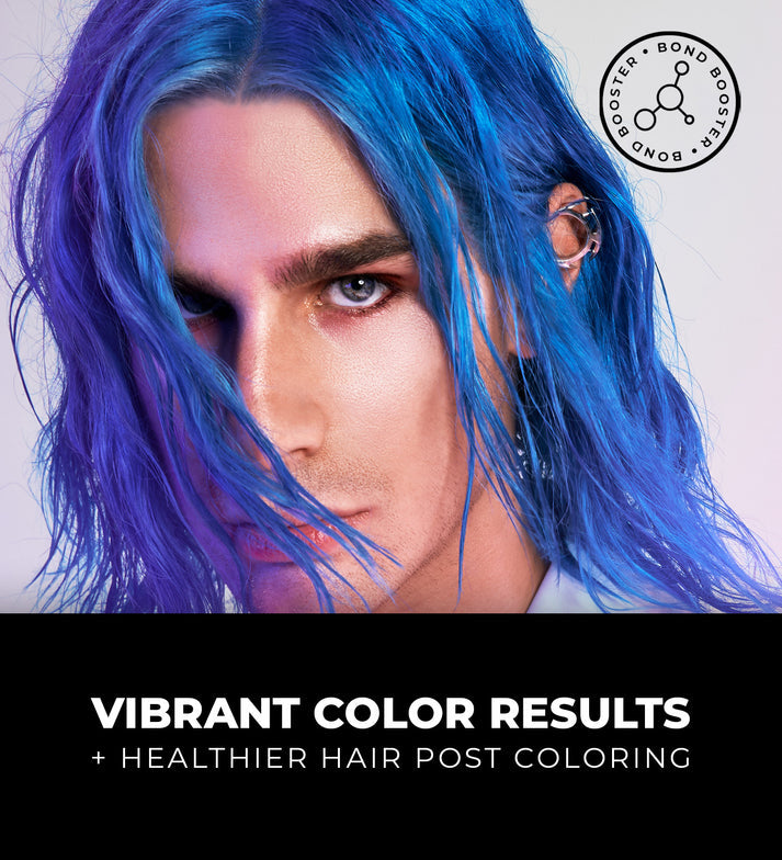 Super Blue Color Depositing Mask