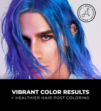 Super Blue Color Depositing Mask